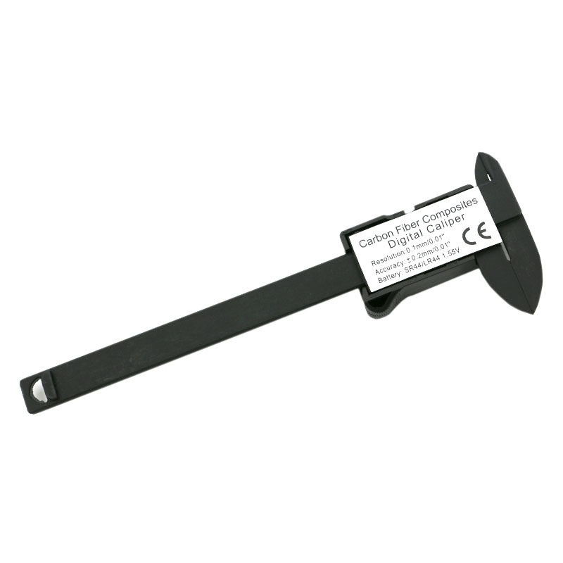 Nagy pontosságú elektronikus digitális kijelző tolómérő 100/150mm műanyag mérőeszköz belső átmérőjű külső mérővonalzó