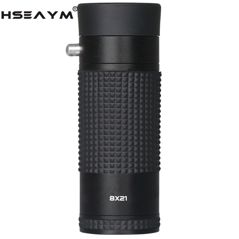 Telescop monocular telescopic profesional de vânătoare 8X21 din sticlă optică, portabil, impermeabil, jucării pentru copii, monoclu