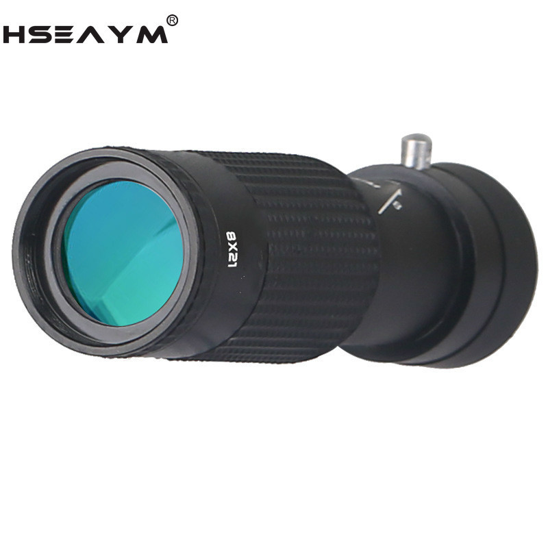Telescop monocular telescopic profesional de vânătoare 8X21 din sticlă optică, portabil, impermeabil, jucării pentru copii, monoclu