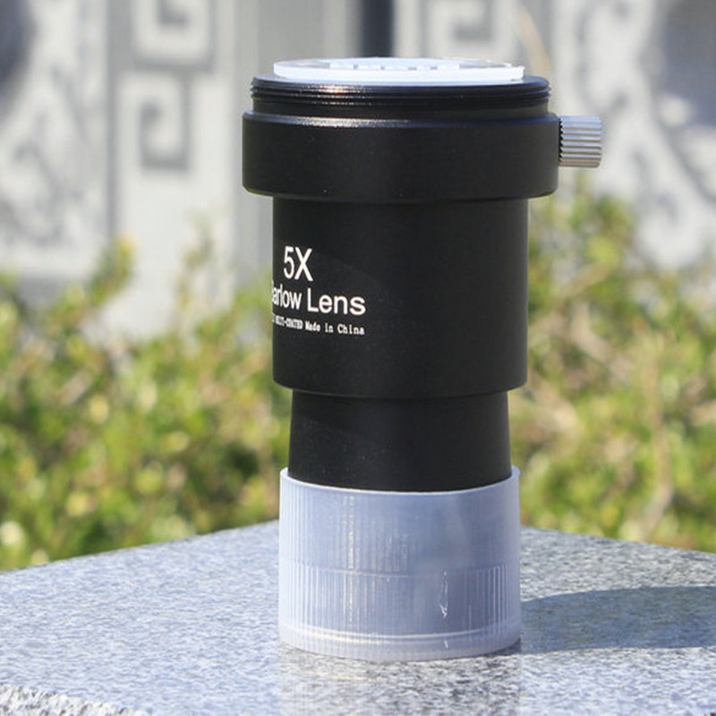 Datyson 1,25-palcový 5X Barlowov extender s plným poťahom a závitom T2 M42x0,75 mm M35*1 mm pre príslušenstvo k astronomickému ďalekohľadu
