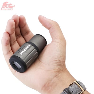 Mini telescop monocular profesional 6X18 HD Telescop cu zoom optic de buzunar pentru vânătoare în aer liber Drumeții Observați camping
