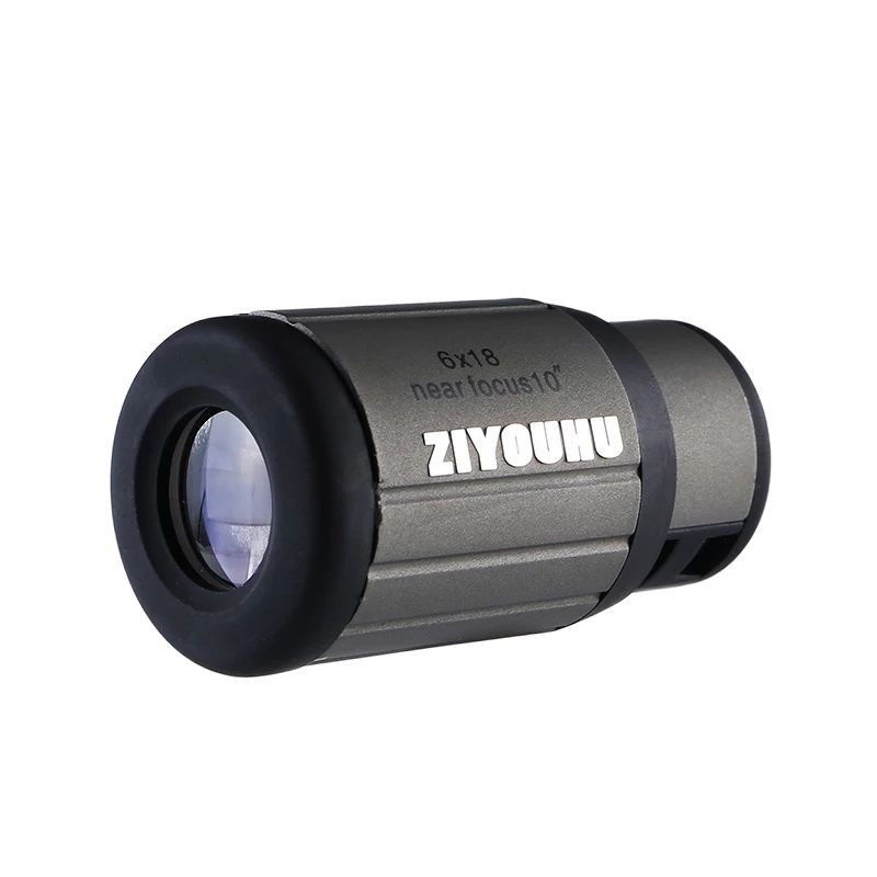 Mini telescop monocular profesional 6X18 HD Telescop cu zoom optic de buzunar pentru vânătoare în aer liber Drumeții Observați camping