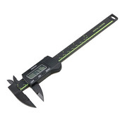 Nou sosire 150mm 6 inch LCD digital electronic fibră de carbon etrier vernier instrument de măsurare micrometru