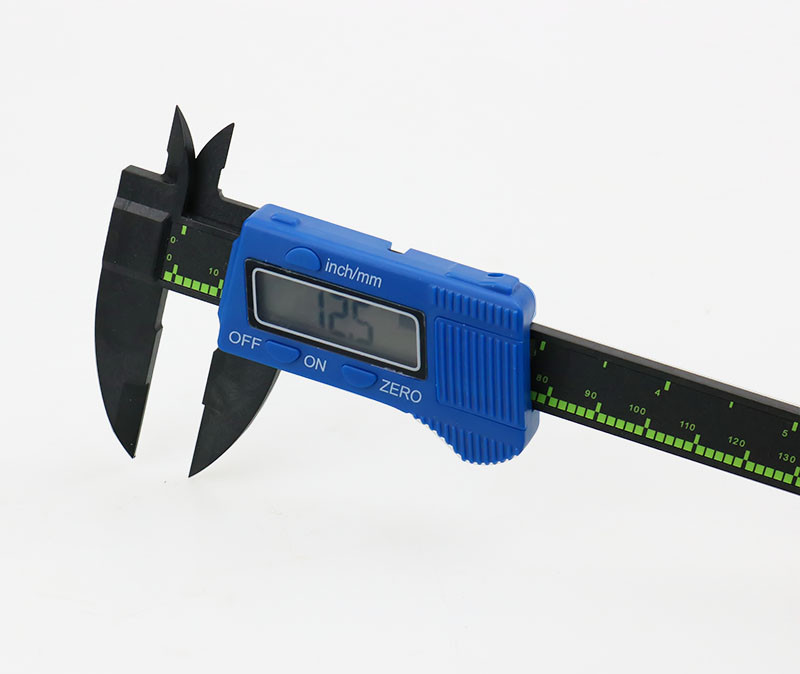 Nou sosire 150mm 6 inch LCD digital electronic fibră de carbon etrier vernier instrument de măsurare micrometru