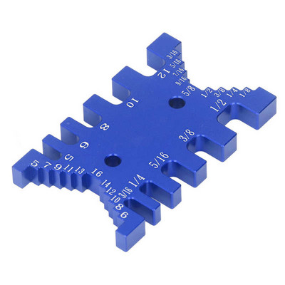 Dovetail Jig Tenon Caliper CNC töötlemine alumiiniumsulamist ruuteri saagimise mõõtejoonlaud puidutöötlemislaua masinale