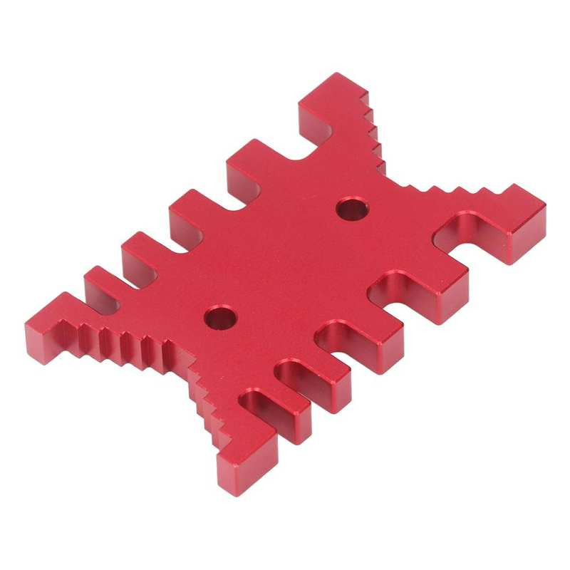 Dovetail Jig Tenon Caliper CNC töötlemine alumiiniumsulamist ruuteri saagimise mõõtejoonlaud puidutöötlemislaua masinale