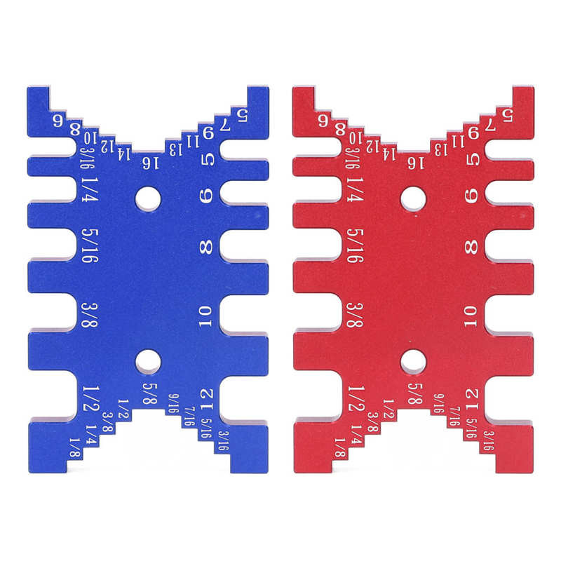 Dovetail Jig Tenon Caliper CNC töötlemine alumiiniumsulamist ruuteri saagimise mõõtejoonlaud puidutöötlemislaua masinale