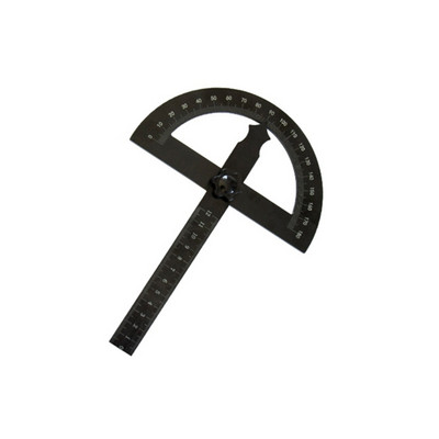 0-180 laipsnių kampo matuoklis-puslankiu liniuotė Matematikos matavimo įrankis