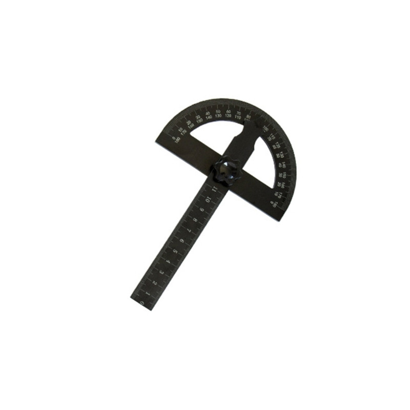0-180 laipsnių kampo matuoklis-puslankiu liniuotė Matematikos matavimo įrankis