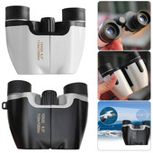 Binoclu pentru copii HD 10X22 de mare putere Telescop portabil cu prismă Porro cu rază lungă de acțiune pentru sport în aer liber Camping călătorii