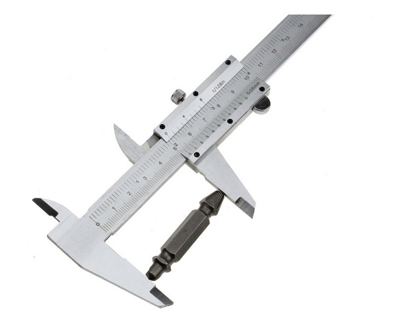 Vernier nihik 6" 0-150 mm / 0,05 mm 0,008 tolli metallist nihikuid mõõturi mikromeeter Pie De Rey Paquimetro mõõteriistad