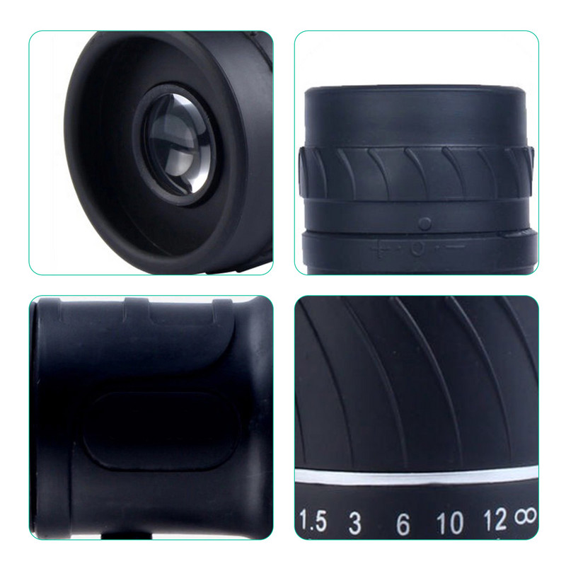 40x60 suure veekindla võimsusega öine monokulaarne teleskoop veekindel matkamonokul, kahe fookusega võimas binokkel