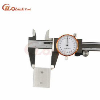 Инструмент за измерване на метрични измервателни уреди, циферблат, шублер 0-150 mm/0,02 mm, устойчив на удари, прецизен нониус от неръждаема стомана