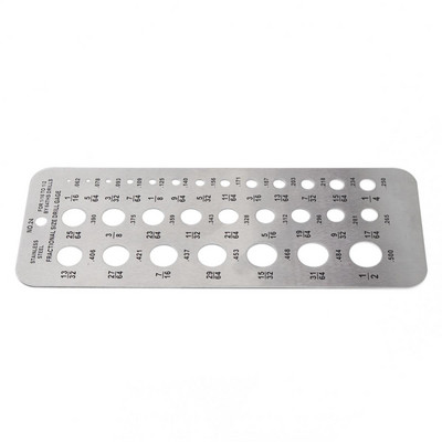 Grąžto dydžio matuoklio matavimo įrankio metalo nerūdijančio plieno gręžimo matuokliai tiksliam matavimo ekvivalentui