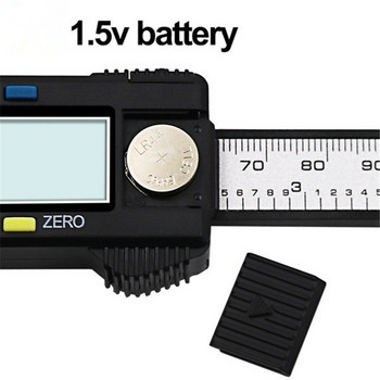150 мм 6-инчов електронен LCD цифров калипер микрометър габарит цифров шублер инструмент за измерване на диаметър цифрова линийка