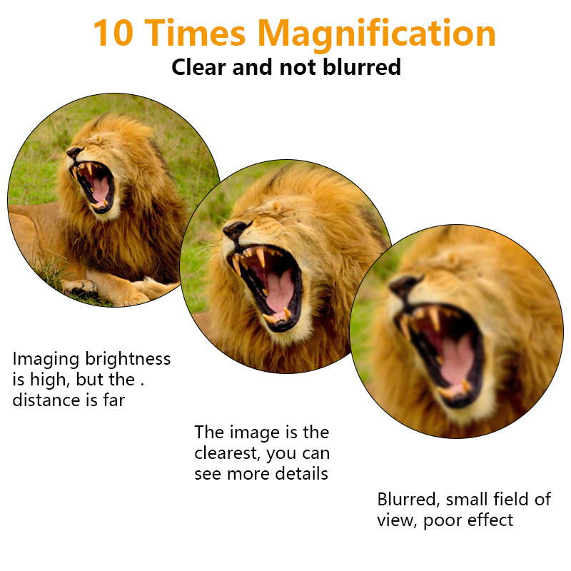 Taskuline väikese suurusega binokkel 40x22 100x22 10x suurendusega teleskoobid, mida on lihtne kaasas kanda õues telkimiseks Matkamiseks reisimiseks linnuvaatlemiseks