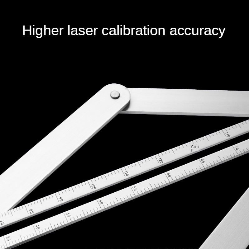 Protractor de colț teșit Instrument de măsurare a unghiurilor multiple pentru prelucrarea lemnului Goniometru riglă pătrată Contor digital de unghi Manometru