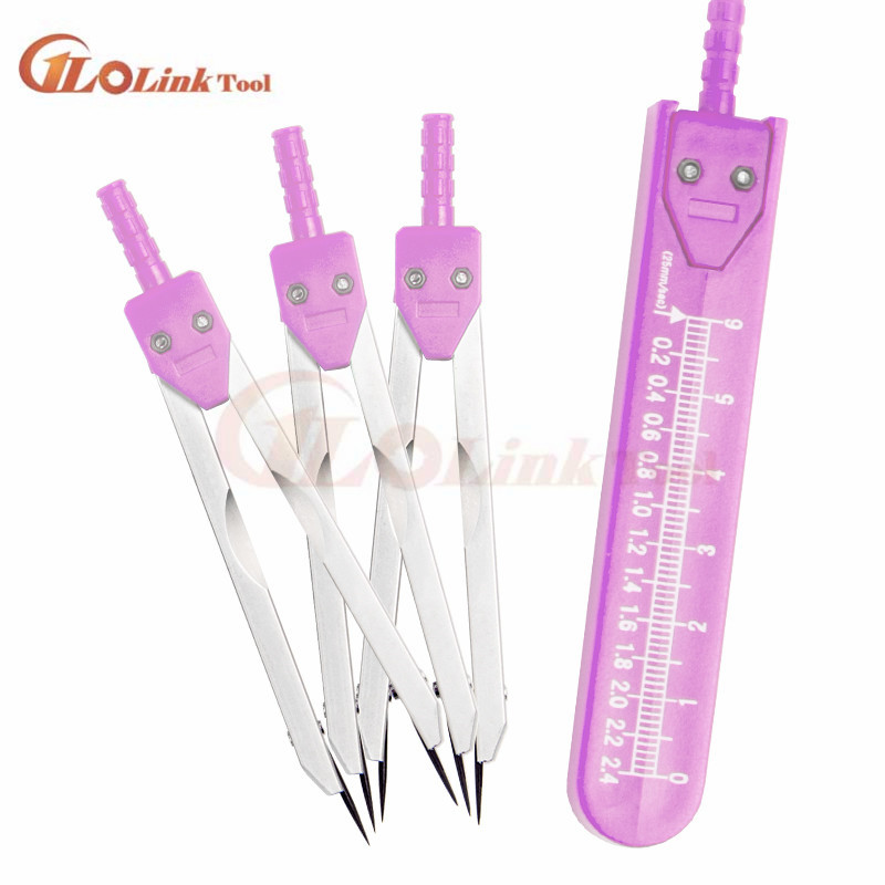 Nauja PVC EKG liniuotė medicininė liniuotė EKG goniometras EKG medicininis suportas EKG suportas elektrokardiogramos daliklis Medicininis EKG skirstytuvas