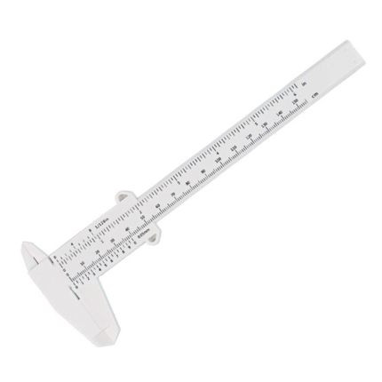 Etrier digital cu cadran de 150 mm, 6 inchi, șubler din plastic pur, adâncime, șubler vernier, micrometru, instrumente de măsurare DIY