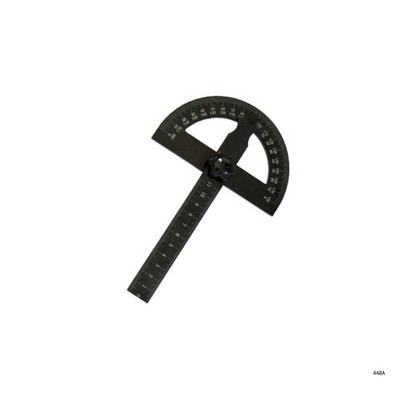 0–180 laipsnių dailidė, matuojanti raštelio matuoklis puslankiu matematikos kampo liniuotė