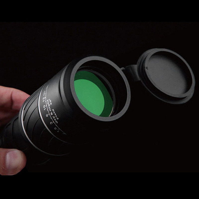 Kaasaskantav teleskoop Panda päev ja öö 40x60 suurendusega optiline monokulaarne jaht telkimine matkamine õues must spordiala