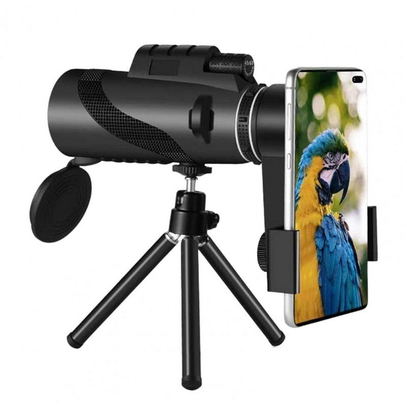 Telescop monocular de înaltă rezistență pentru observarea păsărilor BAK4 Prism pentru camping