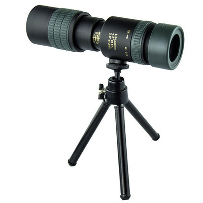 Нов монокуляр с неограничено увеличение 8-24 широколентов антирефлексен филмов монокуляр 48-24 пъти регулируемо зрително поле Увеличаване и намаляване