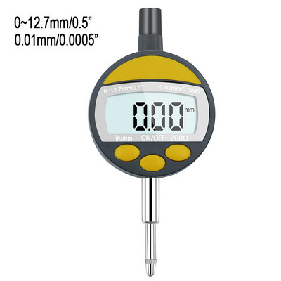 0–12,7 mm 1 colio skaitmeninio ciferblato indikatoriaus tikslaus indikatoriaus įrankis 0,01 mm 0,0005 colio testerio įrankis