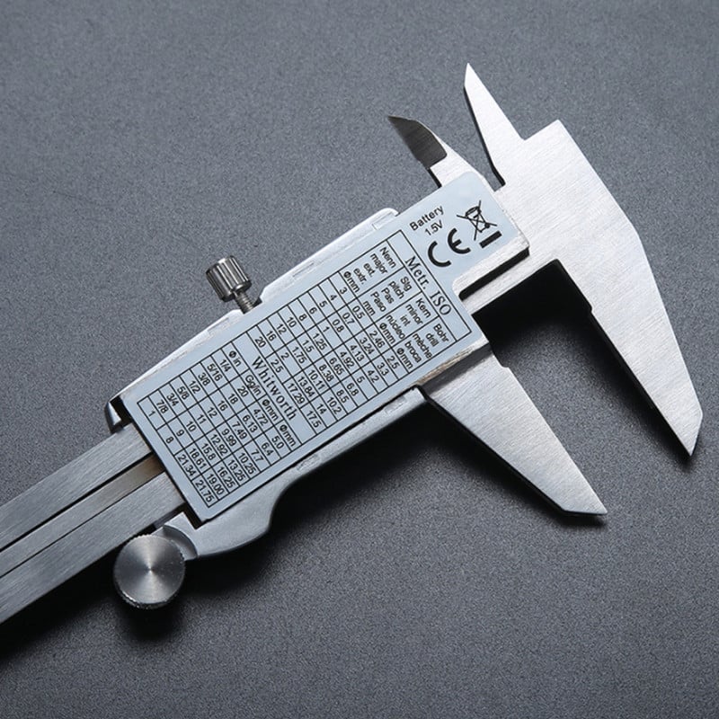 6-tolline 150 mm mõõteriist roostevabast terasest digitaalne nihik Messschieber paquimetro mõõteriist Vernier Calipers Tööriistad