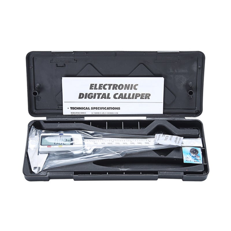6-tolline 150 mm mõõteriist roostevabast terasest digitaalne nihik Messschieber paquimetro mõõteriist Vernier Calipers Tööriistad