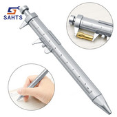 SAHTS Caliper Pen Ball-point 0.5mm Multifunctional Gel Cerneală Vernier Caliper Roller Ball Pen Instrument de măsurare Creativitate Papetarie