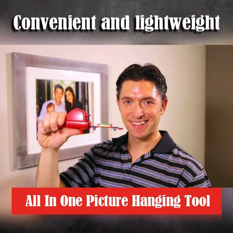 1 vnt. viskas viename paveikslėlio pakabinimo įrankis 200 cm lygio liniuotė nuotraukų rėmelio padėties nustatymo kalibravimas, nešiojamasis matas, tikslus įrankiai