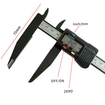 Ψηφιακή δαγκάνα 150mm 0,1mm Electronic Vernier Caliper μακρύ πλαστικό ψηφιακό δαγκάνα μικρομέτρων DIY εργαλεία μέτρησης