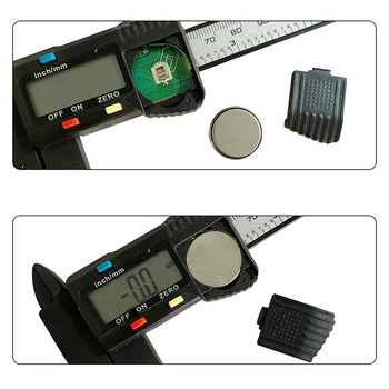 Ψηφιακή δαγκάνα 150mm 0,1mm Electronic Vernier Caliper μακρύ πλαστικό ψηφιακό δαγκάνα μικρομέτρων DIY εργαλεία μέτρησης