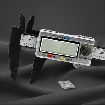 Εργαλείο μέτρησης μικρομέτρου Vernier Gauge 6 ιντσών ψηφιακό ηλεκτρονικό ψηφιακό παχόμετρο από ανθρακονήματα