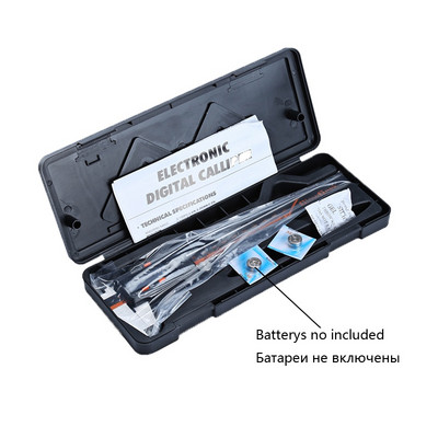 Etrier Ketotek din oțel inoxidabil 6 inchi 150 mm fracție / MM / inch Micrometru electronic digital LCD Vernier Tester de adâncime a înălțimii