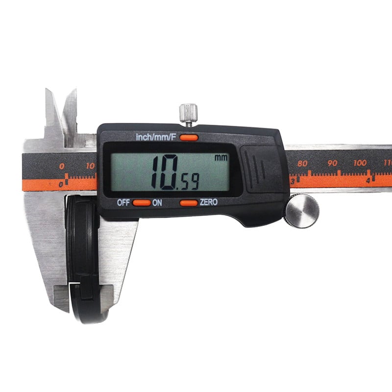 Etrier Ketotek din oțel inoxidabil 6 inchi 150 mm fracție / MM / inch Micrometru electronic digital LCD Vernier Tester de adâncime a înălțimii
