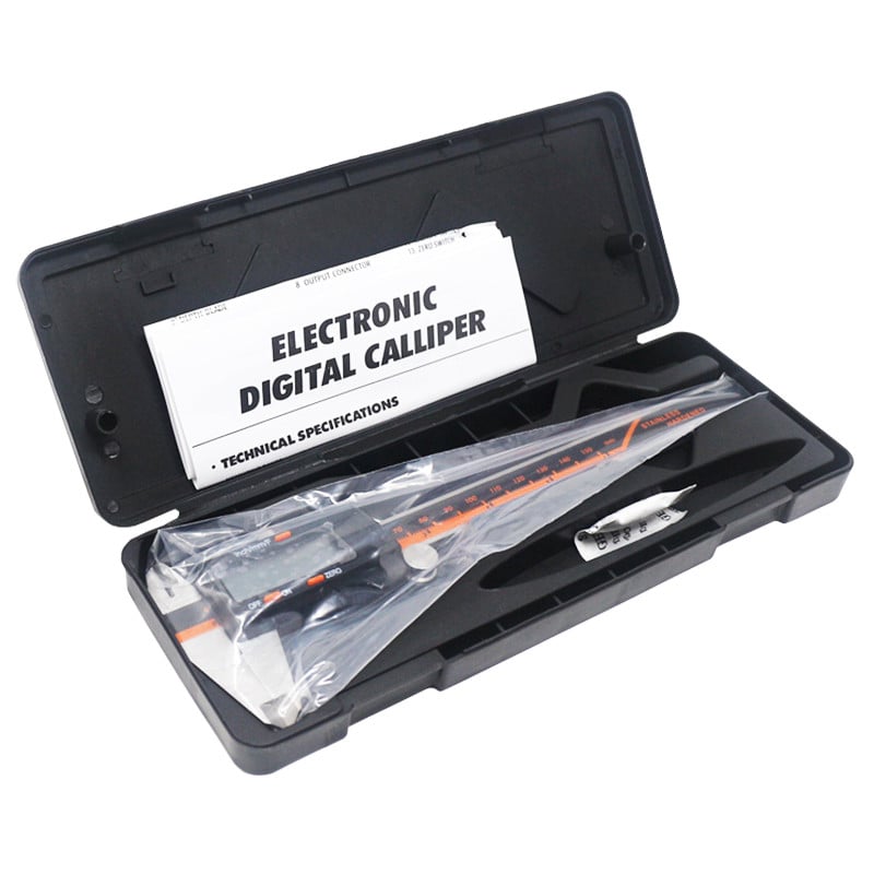 Etrier Ketotek din oțel inoxidabil 6 inchi 150 mm fracție / MM / inch Micrometru electronic digital LCD Vernier Tester de adâncime a înălțimii