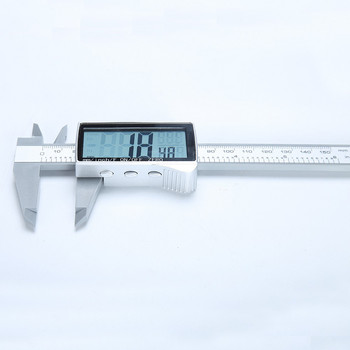 Електронен цифров дисплей STONEGO Нониус дебеломер Преобразуване на инч/метричен 6-инчов 0-150 мм инструмент за измерване на дебеломер на цял екран