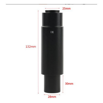 Agnicy 180x 300x 10A Single Barrel Lens 0.35X0.5X1X адаптер C интерфейс Аксесоари за индустриални обективи за фотоапарати