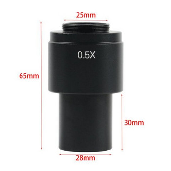 Agnicy 180x 300x 10A Single Barrel Lens 0.35X0.5X1X адаптер C интерфейс Аксесоари за индустриални обективи за фотоапарати