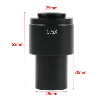 Agnicy 180x 300x 10A Single Barrel Lens 0,35X0,5X1X Adapter C Interface Industrial Camera Lens Accessories