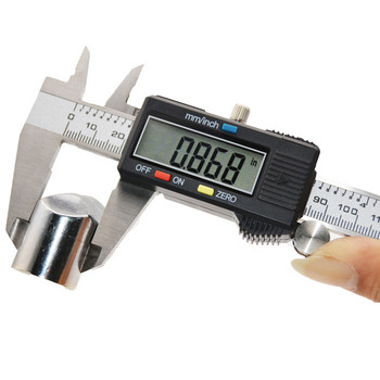 150 мм метални шублери Измервателен инструмент Дигитален шублер от неръждаема стомана 6 инча Електронни шублери с нониус Измервателен инструмент