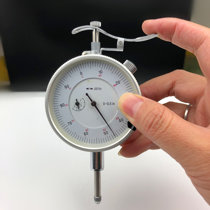 0–1 colio ciferblato indikatorius Imperialinis ciferblato skylės matuoklio indikatorius Valandos tipas Mikrometro matuokliai, skirti matavimo įrankiams, lyginamasis laikrodis