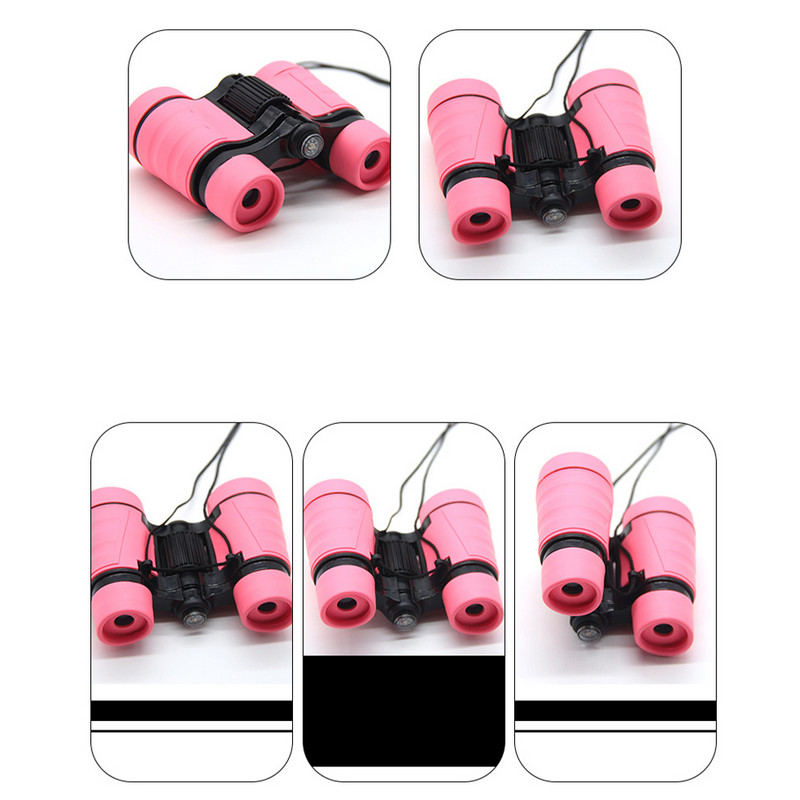 Ďalekohľady, zaostrovanie, nárazuvzdorná detská cestovná hračka na pozorovanie vtákov