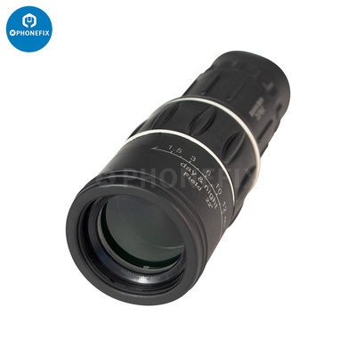 HD Scope 16x52 Dual Focus monokuláris teleszkóp Vadászat Spoting Upgrade Kézi távcső 66m/8000m turisztikai horgász kempingezéshez