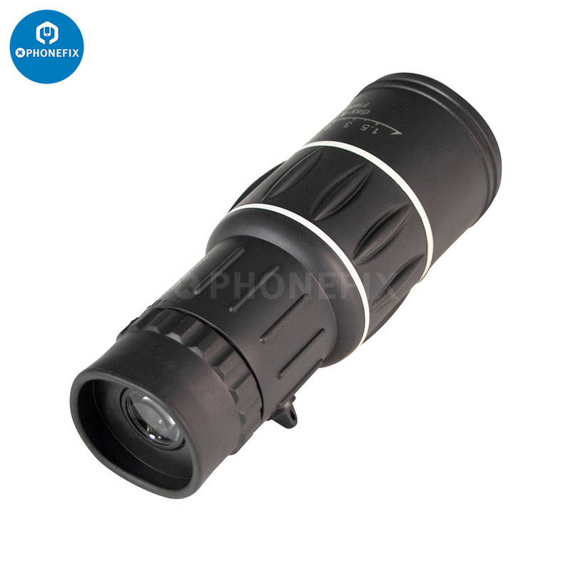 HD Scope 16x52 Dual Focus monokuláris teleszkóp Vadászat Spoting Upgrade Kézi távcső 66m/8000m turisztikai horgász kempingezéshez