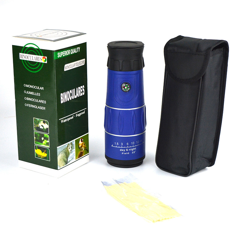 Telescop monocular portabil portabil 26x52 Lentile optice FMC Acoperire cu film verde Mărire 26x Telescop HD pentru exterior