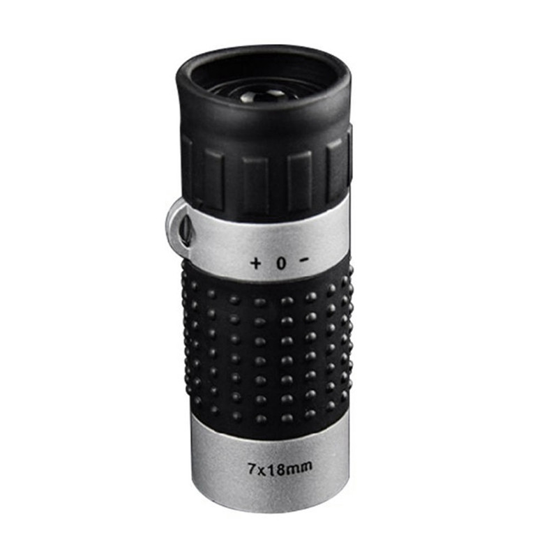 1 vienetų vienatūris golfo žiūronas HD nuotolio ieškiklis Mini nešiojamas lauko teleskopas 7x18 nuotolio ieškiklis