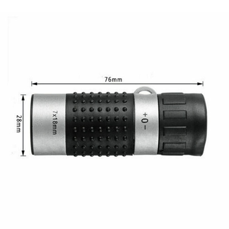 1 bucată Binoclu de golf monocular Telescop HD Telescop Mini telescop portabil în aer liber Telescop 7X18